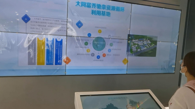 資源循環(huán)利用基地雙屏聯(lián)動