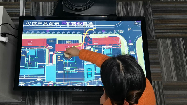 三維渲染街道實物識別全景漫游