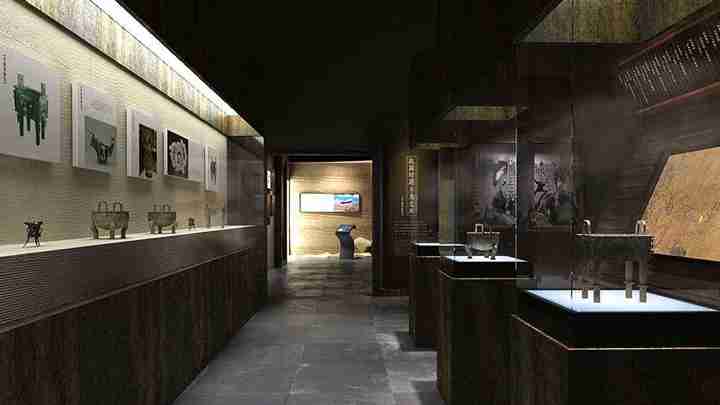 史館展廳設計中的展品展示