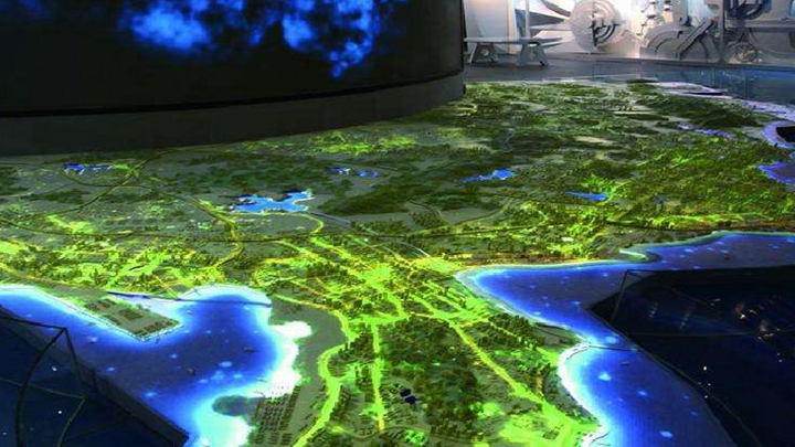 3D全息投影沙盤應用