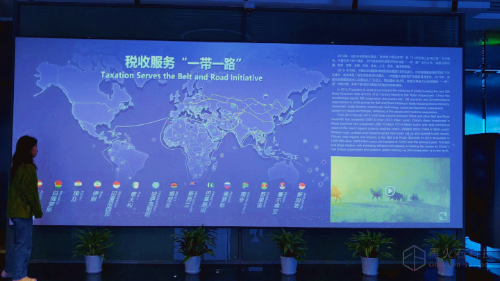 查詢類的互動墻裝置