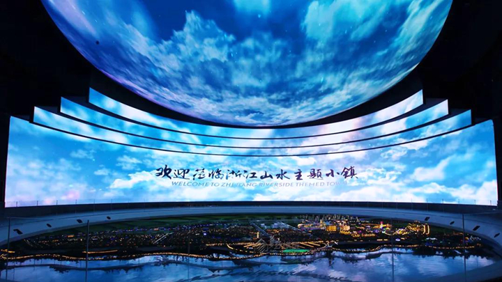 球幕投影在展館中的運用