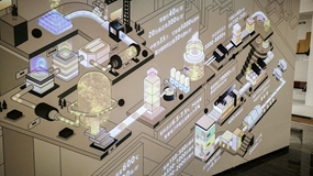 石墨互動墻用投影展示技術魅力