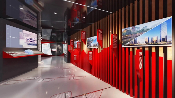 黨建展館設(shè)計(jì)中多媒體的使用效果