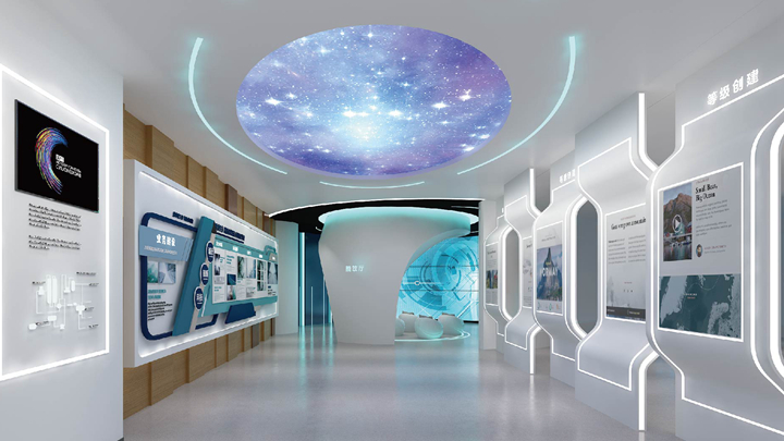 科技館整體應用展示效果