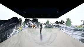 黨建展廳中沉浸式投影系統的展示亮點