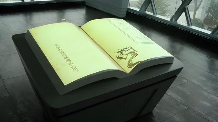 文獻查閱翻書投影系統互動展示效果