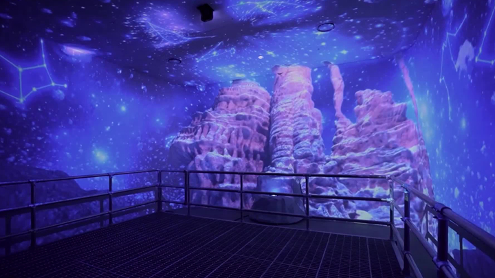 沉浸式光影體驗空間應用展示效果