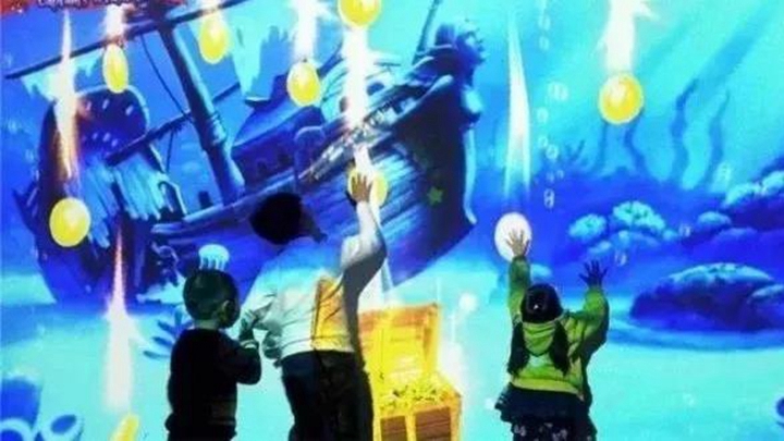 沉浸式互動投影