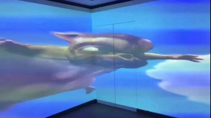 沉浸式互動投影