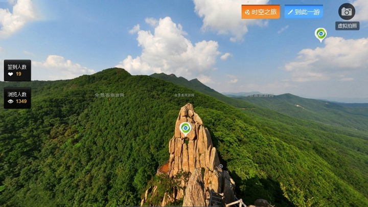 虛擬旅游中的景點