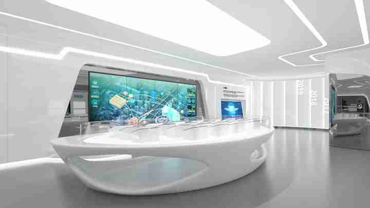 展覽展示中的墻面互動