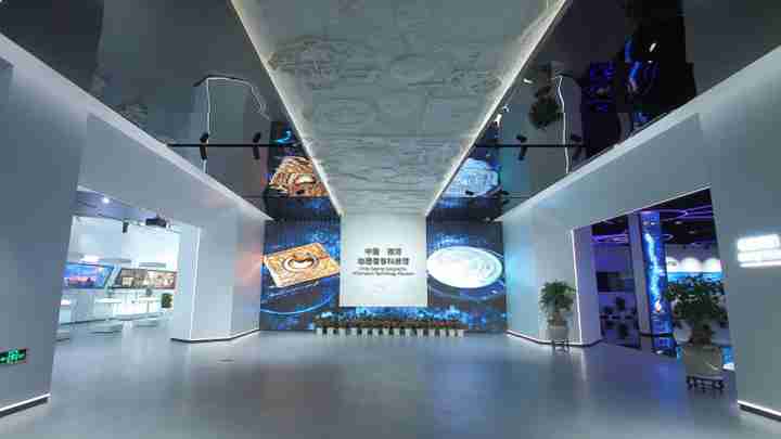 科技館展廳設計中的墻面互動