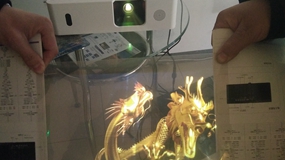 投影全息膜與3d全息投影
