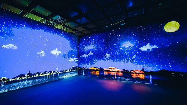 夜景沉浸式