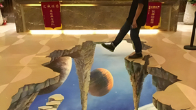 多元化互動地面投影游戲開啟游戲新時代