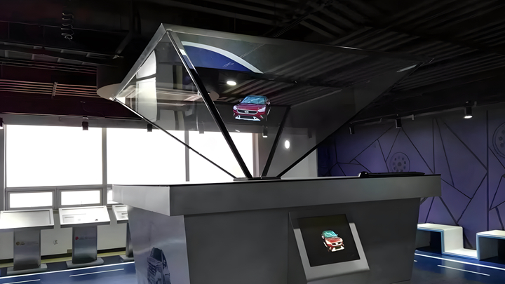 汽車全息模型360度全息效果