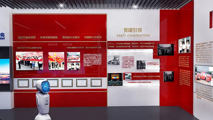 展廳智能導(dǎo)航機(jī)器人互動(dòng)