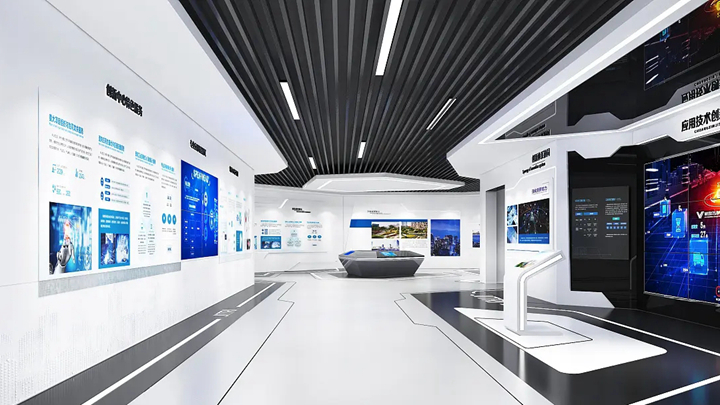 企業(yè)類線上展廳展區(qū)呈現(xiàn)效果
