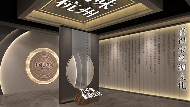 絲綢非物質文化遺產的展示效果