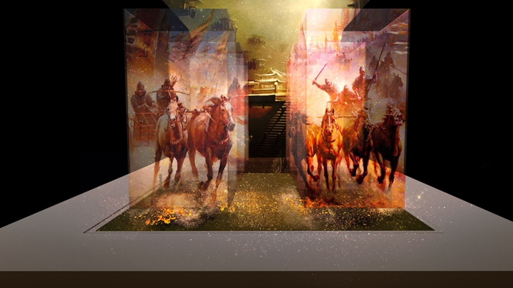 依靠全息投影技術(shù)實(shí)現(xiàn)歷史故事的展現(xiàn)