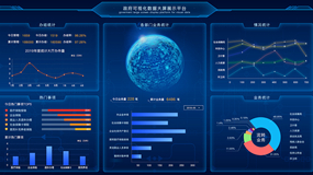 現代化企業展廳中數據大屏都具備哪些功能？