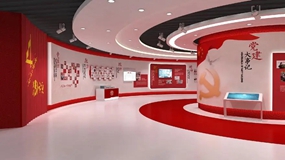 黨建館設計用多媒體技術加強現代化展館建設