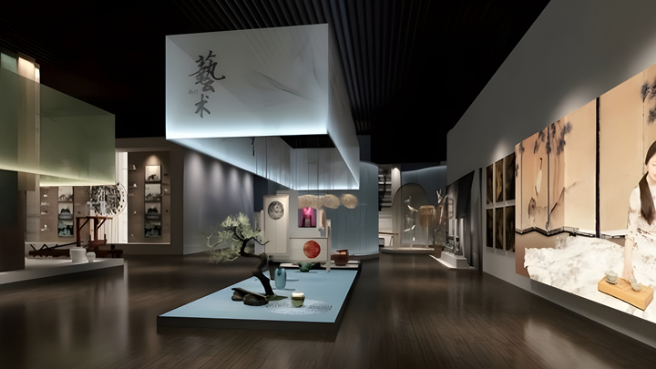 非遺文化數字展廳建設應用呈現效果
