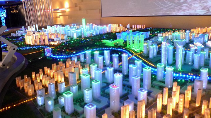 城市規(guī)劃3D數(shù)字沙盤