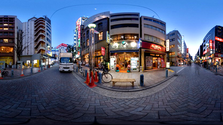 校園中的360全景展示