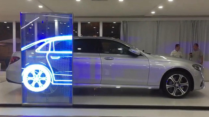 車展滑軌的運用