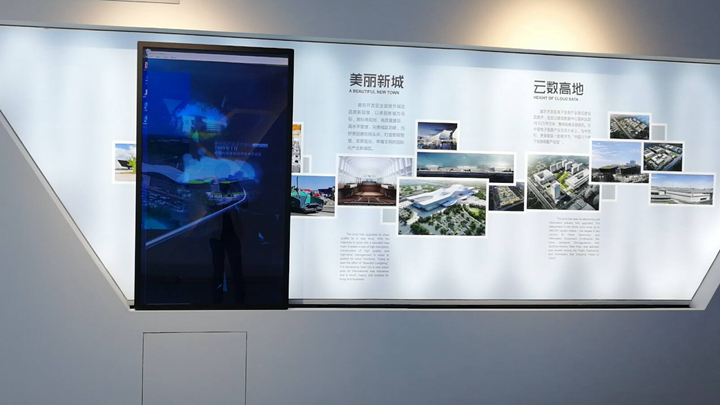 滑軌屏展示