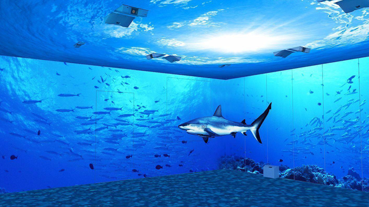 裸眼3D場景