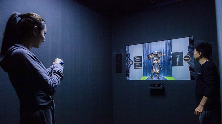 虛擬試衣軟件中符合展館主題的服飾