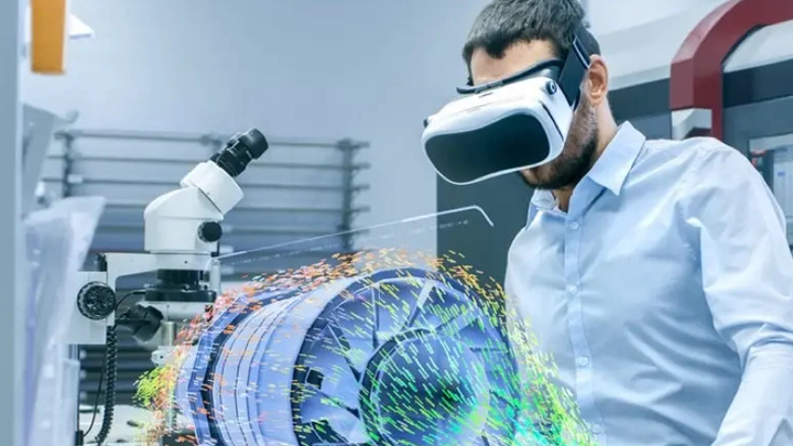 VR世界的三維立體效果展示