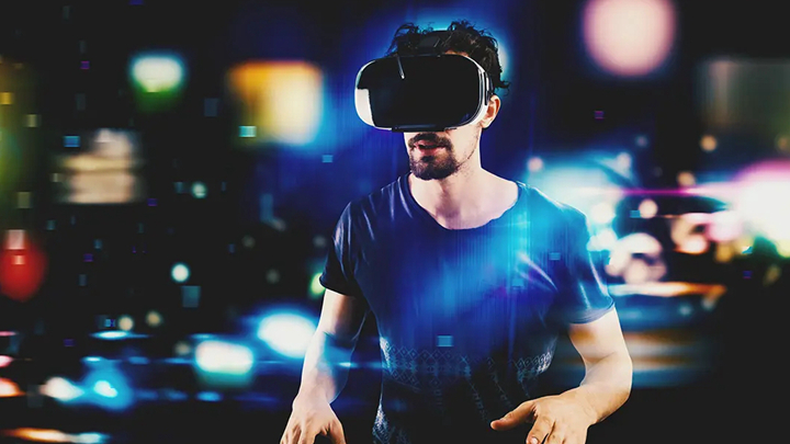 VR虛擬空互動(dòng)間展示效果