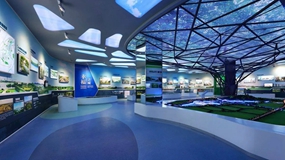 城市規劃館展示現代城市形象