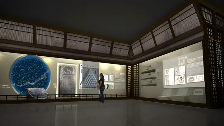 透明滑軌屏應用展示效果