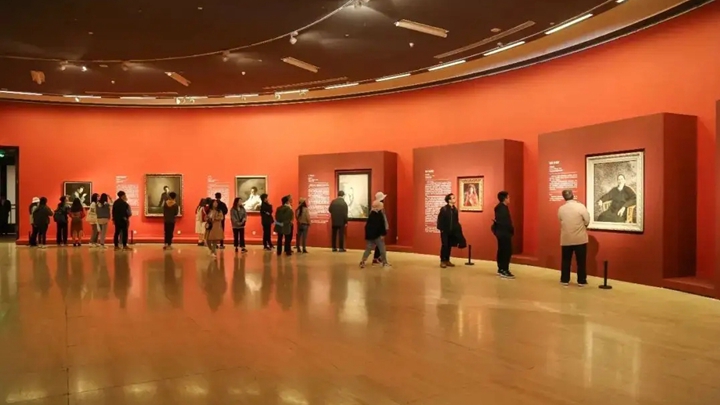 數字多媒體在美術館展廳中的效果展示
