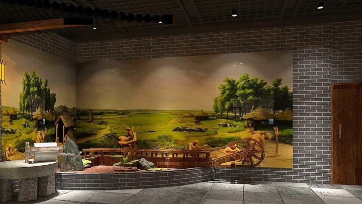 農耕博物館的展陳設計效果