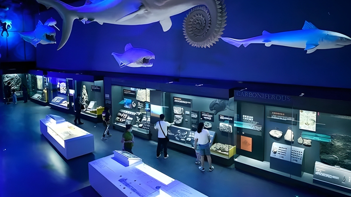 海洋生物多媒體交互展示區