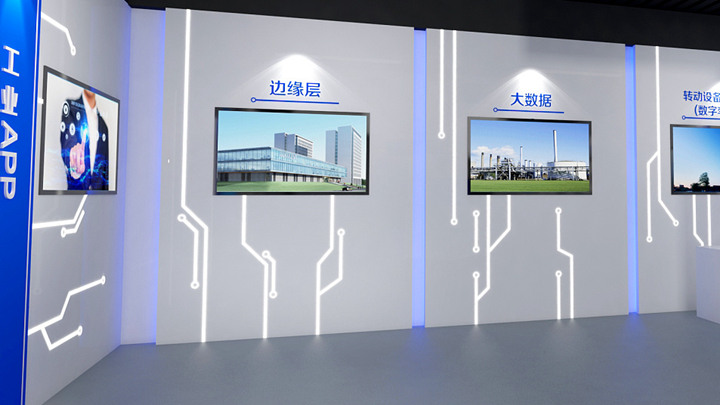 企業(yè)信息交互綜合性觸摸屏顯示區(qū)